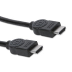 Cable HDMI 4K Manhattan 323215 - Alta Velocidad, Ethernet, 2m, Blindado