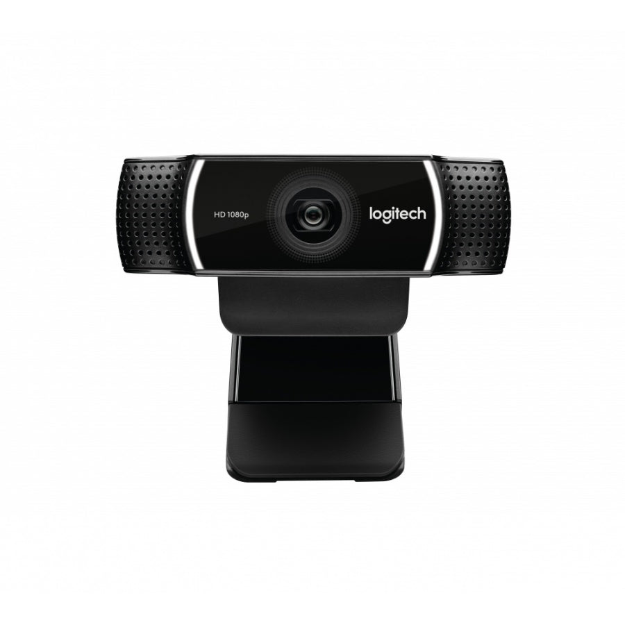 Webcam Logitech C922 Pro Stream Full HD 1080p - 2 Micrófonos, Enfoque Automático