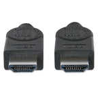 Cable HDMI 4K Manhattan 323215 - Alta Velocidad, Ethernet, 2m, Blindado