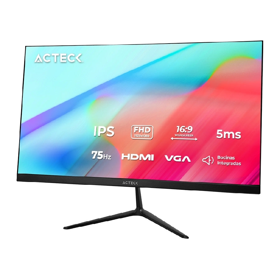 Monitor Acteck Captive Vivid 24.5" Full HD - IPS, 75Hz, Bocinas, HDMI