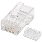 Plug RJ45 Intellinet 503006 CAT 6 UTP - Pack 100 Piezas Sólido