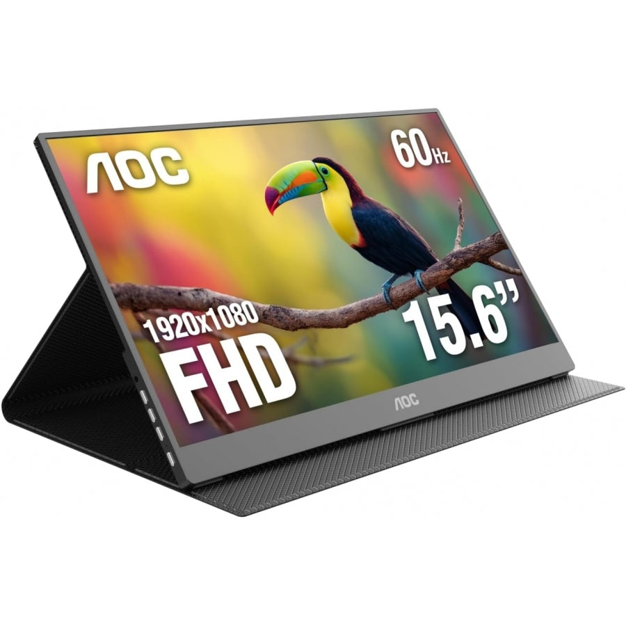 Monitor Portátil AOC 16T20 15.6 Pulgadas Full HD - USB-C, Panel IPS Imagen principal del producto