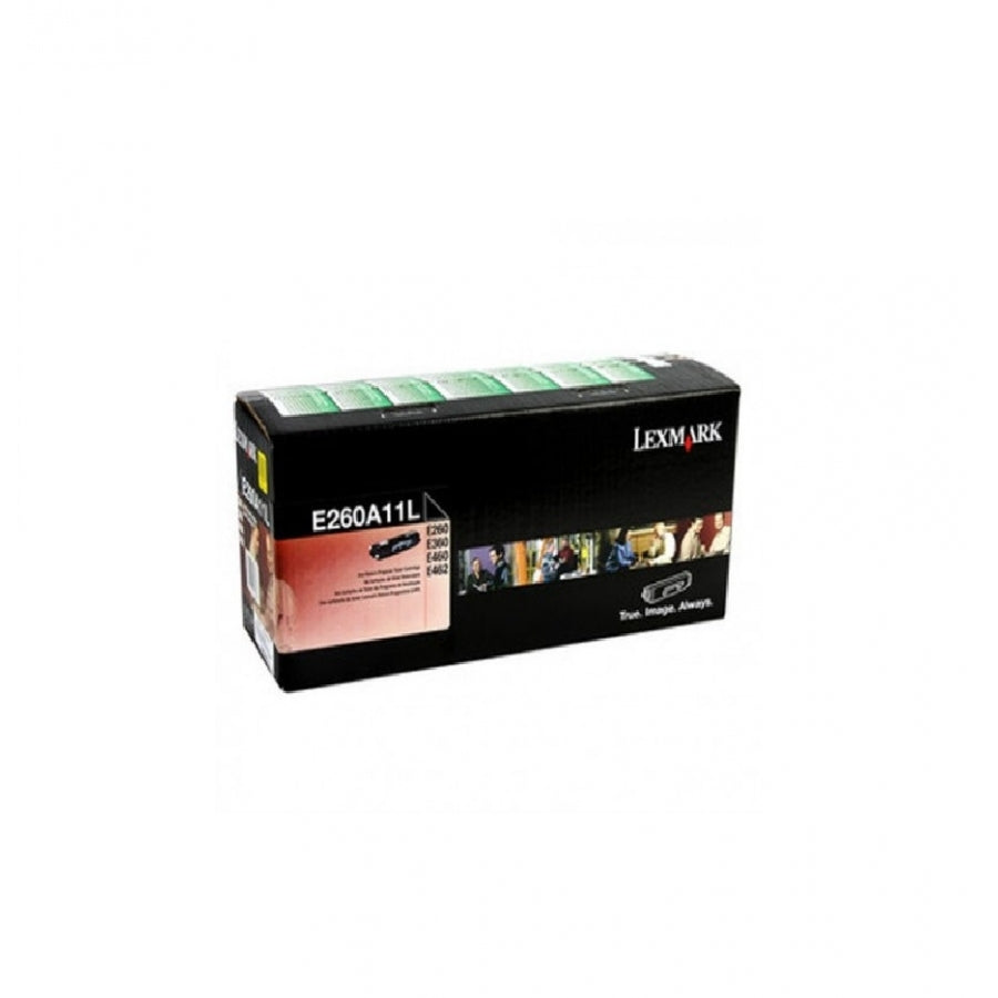 Tóner Lexmark E260A11L Negro - 3500 Páginas, Impresión Láser Imagen principal del producto