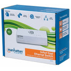 Switch Manhattan 560672 5 Puertos 10/100 Mbps - Desktop Compacto