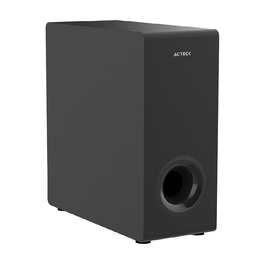 Barra de Sonido Acteck Dynamic Thin BS600 - Sistema 2.1 60W Bluetooth HDMI