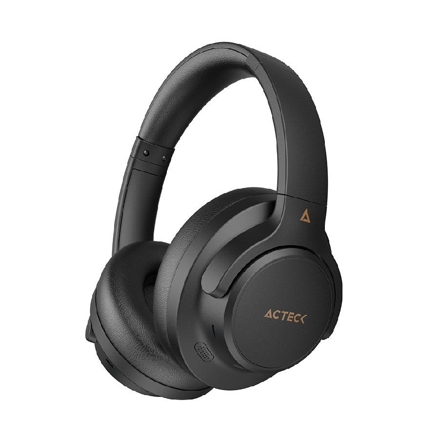 Audífonos Acteck Hype Epic HP750 - Bluetooth, Cancelación de Ruido, 75 Horas de Batería