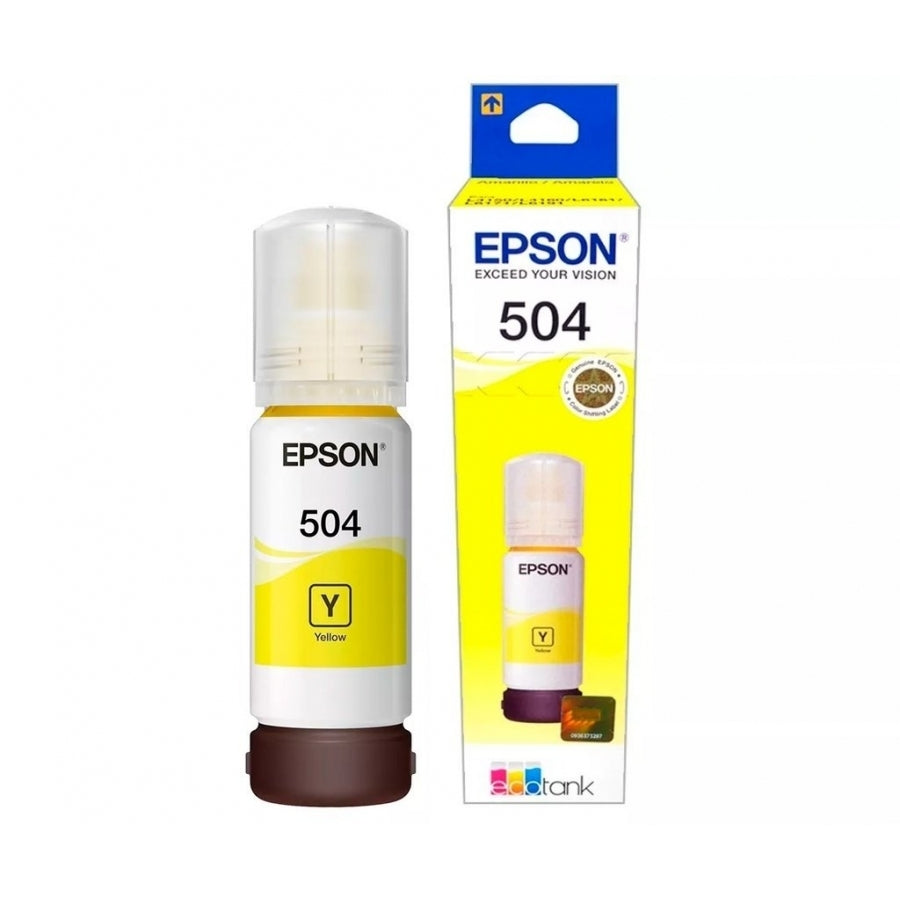 Cartucho Epson T504 Amarillo - 6000 Páginas para L4150, L4160, L6161, L6171, L6191 Imagen secundaria del producto