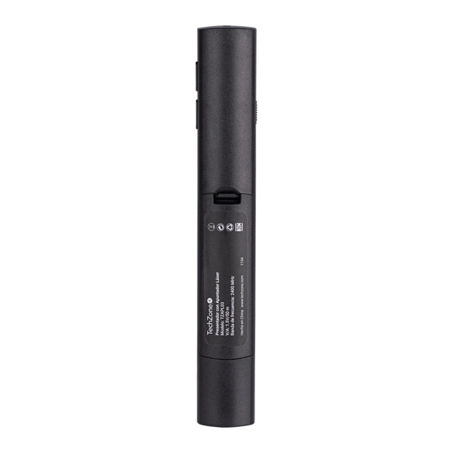 Presentador Techzone TZAPL03 - Láser 50mts, Bluetooth, USB