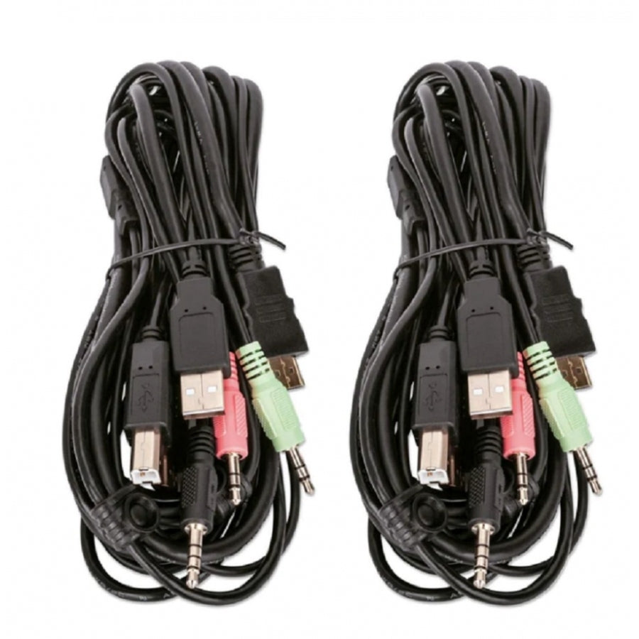 Switch KVM HDMI Manhattan 153522 - Dual Monitor 4K@30Hz USB 2.0 Imagen secundaria del producto