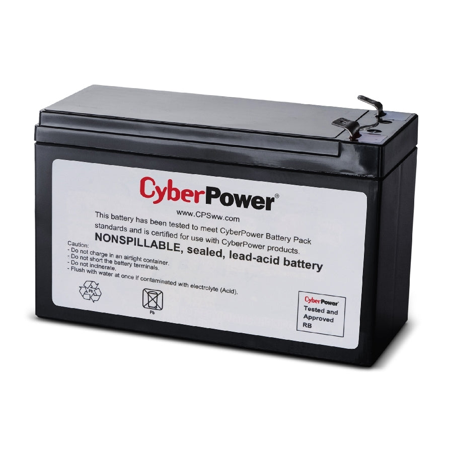 Batería de Reemplazo CyberPower RB1280 12V 8Ah - UPS Recargable