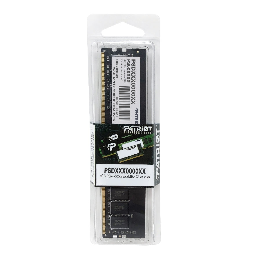 Memoria RAM Patriot Signature 8GB DDR4 3200MHz - UDIMM, PC4-25600 Imagen secundaria del producto