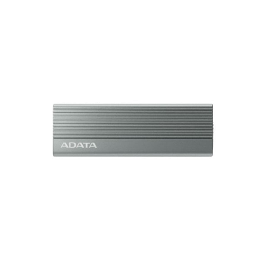 Carcasa ADATA EC680 SSD M.2 NVMe - USB 3.2 Type-C, Gris Metálico