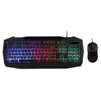 Kit Teclado y Mouse Balam Rush BR-936293 - Iluminación RGB, 3200 DPI, Alámbrico