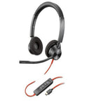 Diadema Poly BlackWire C3320 USB - Cancelación de Ruido, Micrófono Flexible, Control en Cable