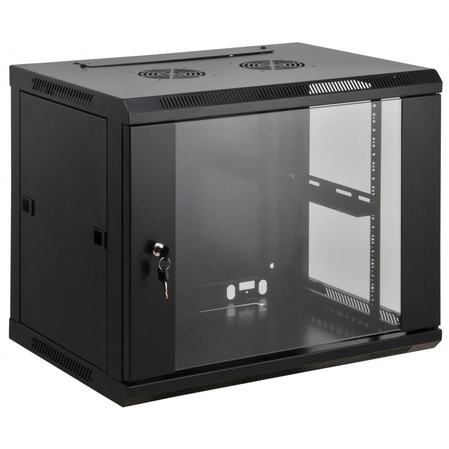 Gabinete Intellinet 711814 19" 9U Mural - 600x450mm, Económico y Robusto