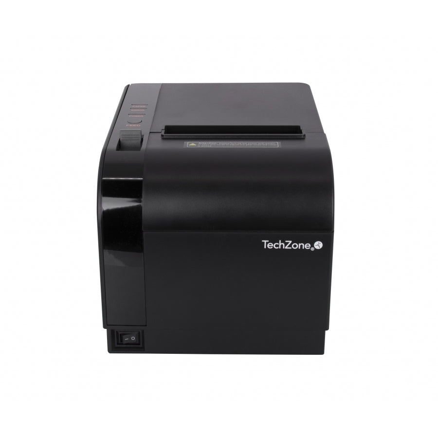 Miniprinter TECH ZONE TZBE301 Térmica 80mm - 300mm/s, USB, Ethernet, Cortador Automático