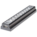 Hub USB Manhattan 161572 - 10 puertos Alta Velocidad con Alimentación