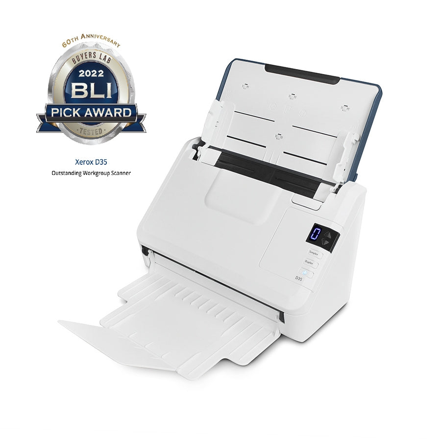 Escáner Xerox DocuMate D35 45PPM - Doble Sensor CIS, ADF, USB 2.0 Imagen principal del producto