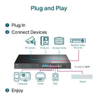 Switch TP-Link TL-SG1218MP 16 puertos POE Gigabit - Montaje en Rack