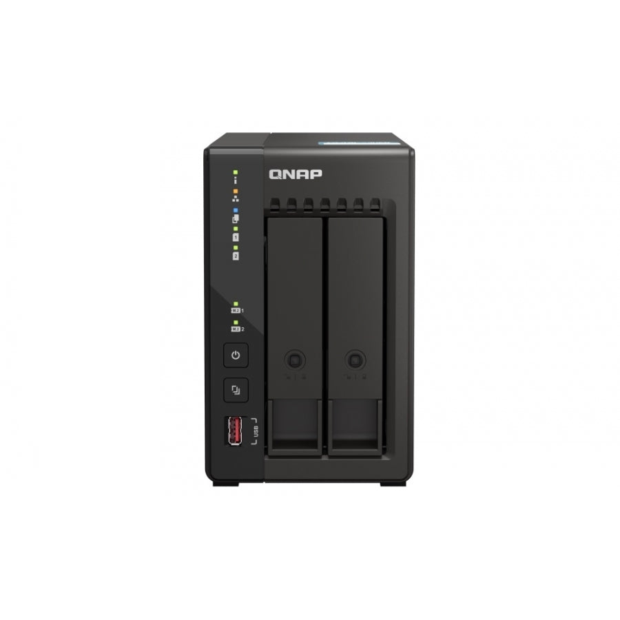 NAS QNAP TS-253E-8G 2 Bahías - 8GB RAM, 2 Puertos 2.5GBE, Intel Celeron