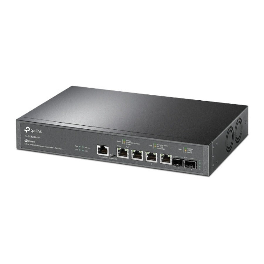 Switch TP-Link TL-SX3206HPP 6 Puertos 10GE Administrable con 4 Puertos POE