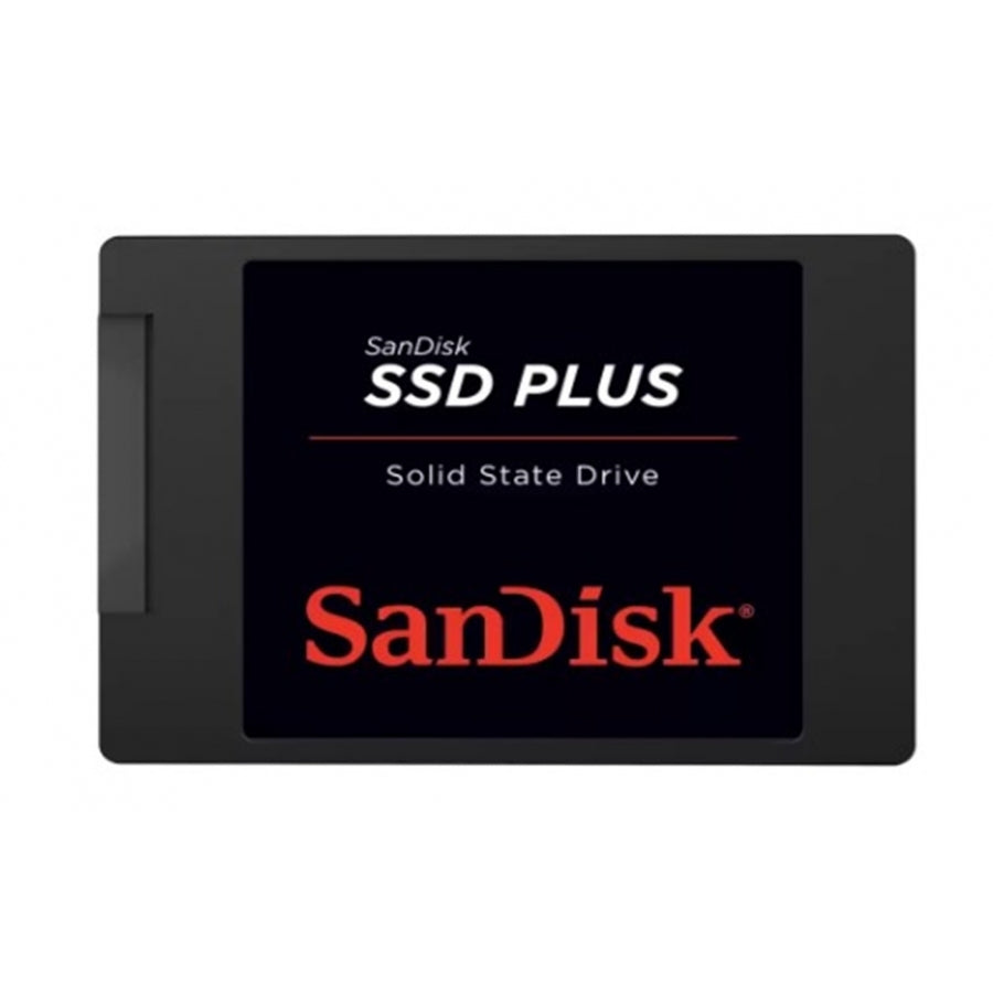 SSD SanDisk Plus 500GB 2.5" SATA3 - Lectura 545MB/s, 3 Años Garantía