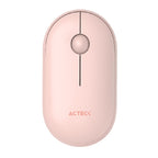 Mouse Acteck Optimize Edge MI460 Inalámbrico Laser - Click Silencioso, 1500 DPI, Rosa