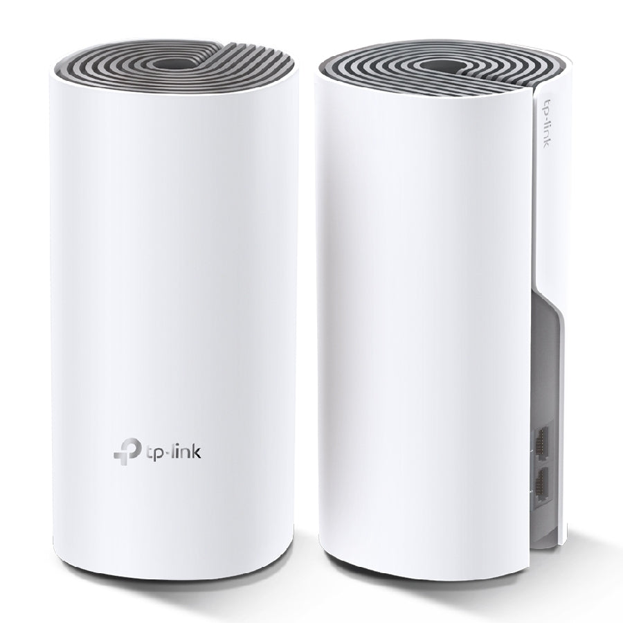 Router TP-Link Deco E4 2-Pack AC1200 WiFi Mesh Dual Band 100 Dispositivos