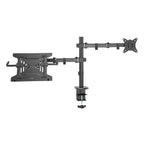 Soporte 2 en 1 ACTECK ADVANCED SERIES para Monitor y Laptop - Escritorio