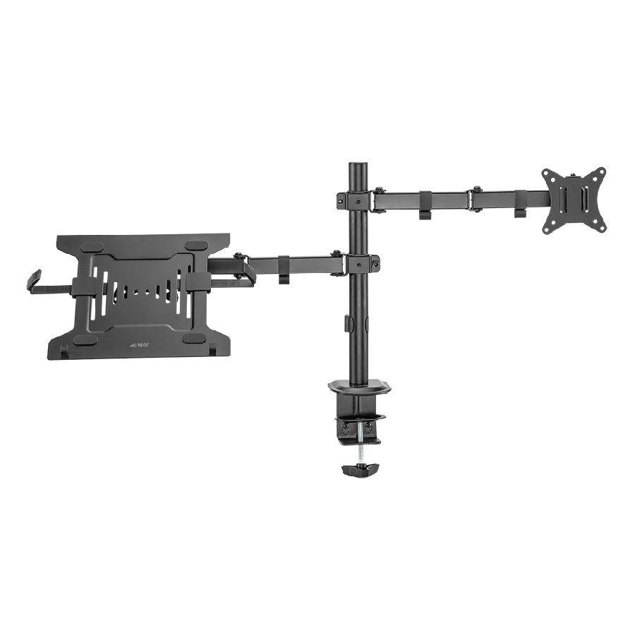 Soporte 2 en 1 ACTECK ADVANCED SERIES para Monitor y Laptop - Escritorio