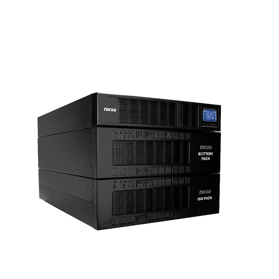 UPS FORZA FDC-110KMR-ISO 10000VA Doble Conversión - Torre Escalable 120-240V