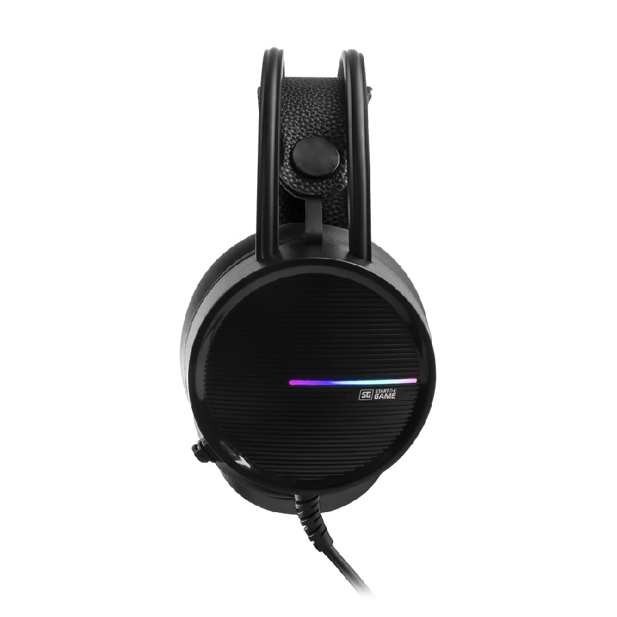 Diadema Gamer Vorago START THE GAME HS-502 - RGB, 50mm, Micrófono
