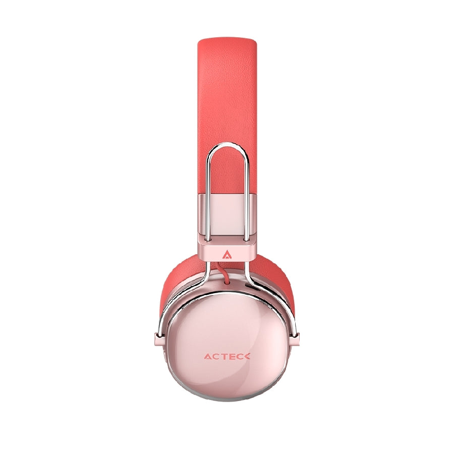Audífonos Acteck Luxe Chic HP710 - Bluetooth 5.4, Cancelación Ruido, 30 Horas