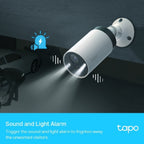 Cámara TP-Link Tapo C420S1 WiFi Exterior Batería - 2K, Visión Nocturna, IP65