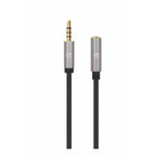 Cable de Audio Estéreo Manhattan 356046 - Extensión 3.5mm 3M Aluminio