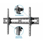 Soporte Manhattan 462280 para TV 37-70 pulgadas - Pared, 45kg, Ajuste Vertical