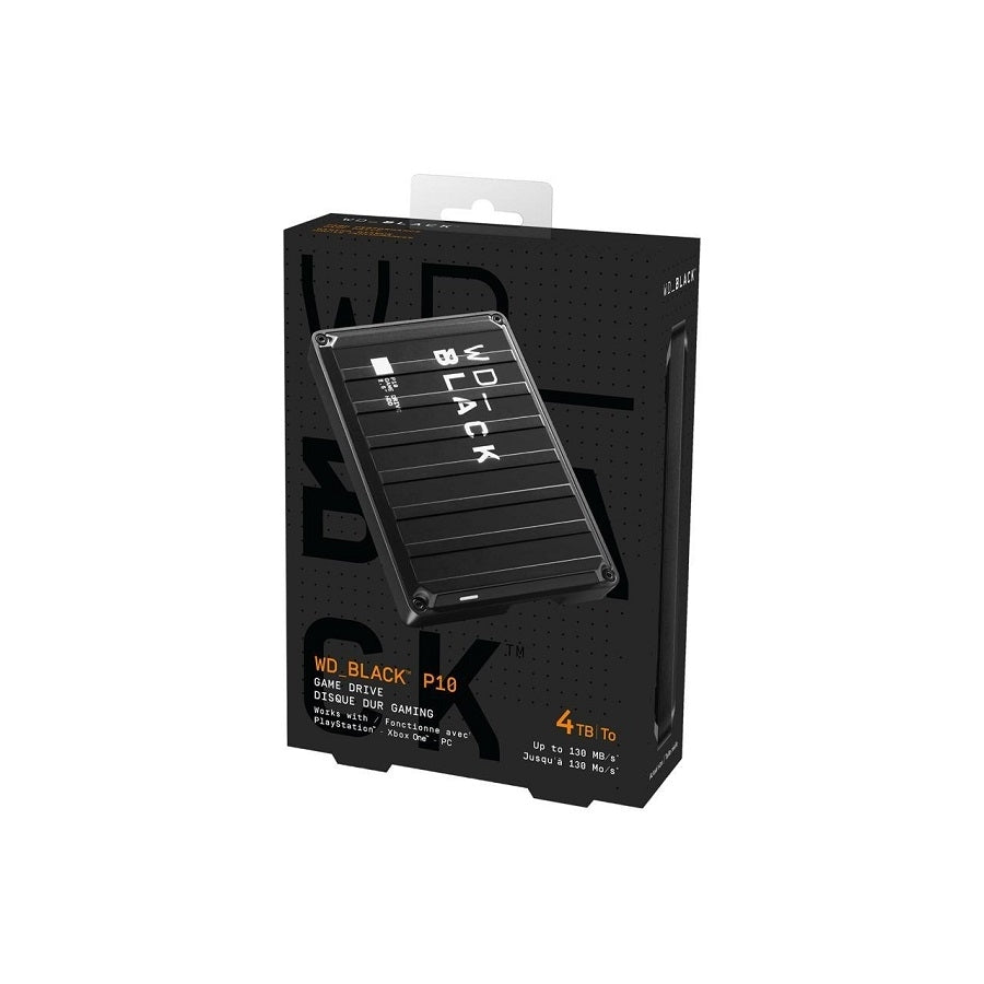Disco Duro Externo WD Black P10 4TB - USB 3.2, PS4, PS5, Xbox, Windows, Mac