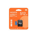 Memoria ADATA Micro SDXC 512GB UHS-I Clase 10 V10 A1 con Adaptador