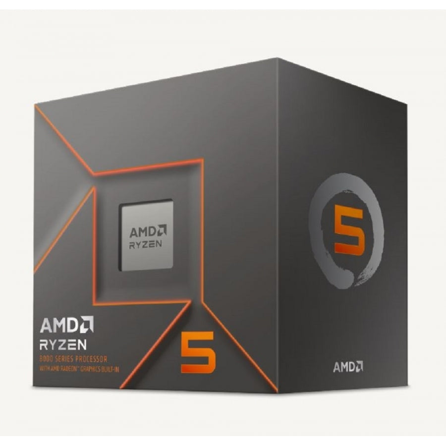 AMD Ryzen 5 8400F - 6 Núcleos Socket AM5, 4.7GHz, Con Ventilador