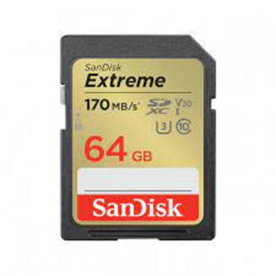 Memoria SanDisk SDXC 64GB Extreme 170MB/s - 4K UHD Clase 10 U3 V30 Imagen secundaria del producto