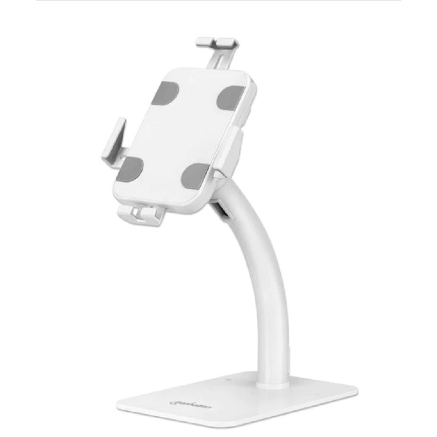 Soporte Manhattan 406352 para Tablet - Antirrobo, Rotación 360°, Escritorio