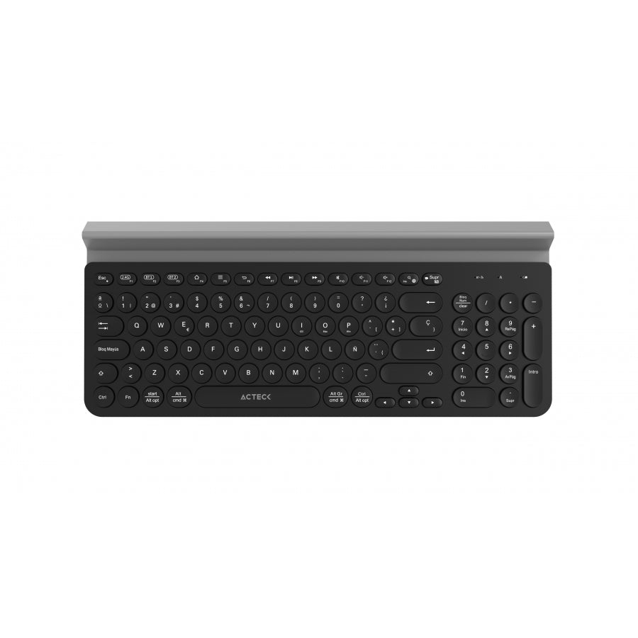 Teclado inalámbrico Acteck Inspire Comp TI695 - Dual Bluetooth y 2.4 GHz