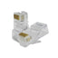 Plug RJ45 CAT6 GHIA GCN-004 - 100 Piezas, Contactos de Bronce