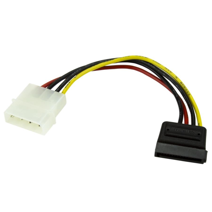 Adaptador de Alimentación LP4 a SATA StarTech 15cm - Cable Profesional Imagen principal del producto