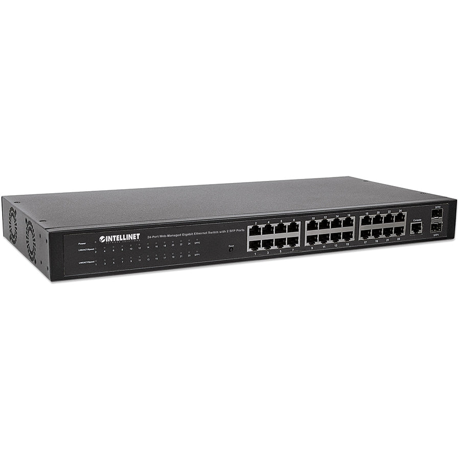 Switch Intellinet 560917 24 Puertos Gigabit + 2 SFP Administrable