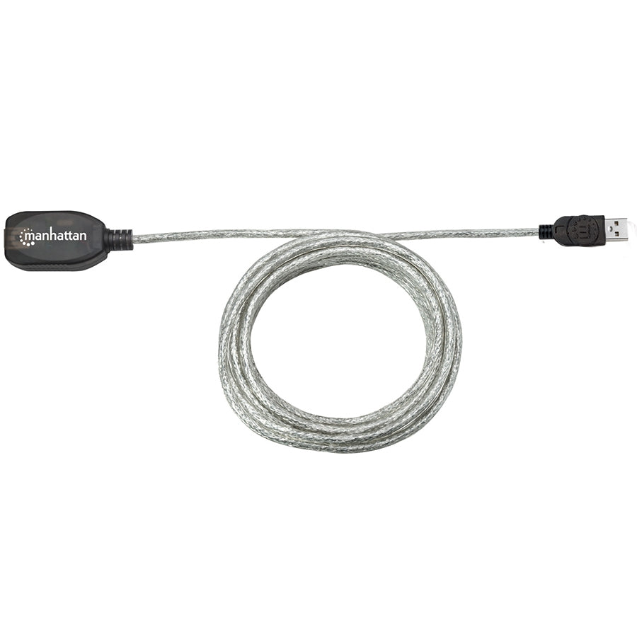 Cable Extensión USB 2.0 Manhattan 519779 - Activo 4.9M Alta Velocidad