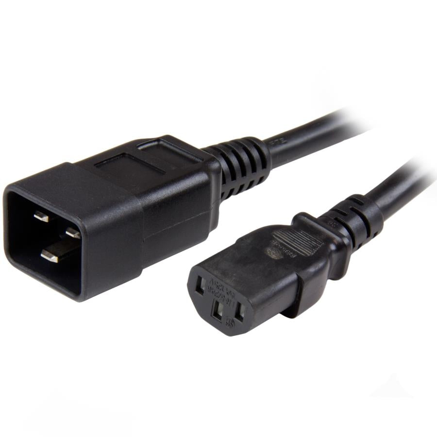 Cable de Corriente StarTech 1.8M C13 a C20 - 14AWG, 15A, Servicio Pesado Imagen principal del producto