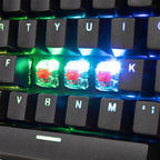 Teclado Mecánico Ocelot Gaming OK-TKL2 - Switch Rojo RGB 88 Teclas