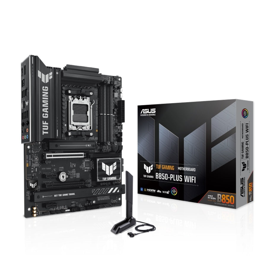 Tarjeta Madre ASUS TUF GAMING B850-PLUS WIFI - Socket AM5, DDR5 8000, WiFi 7