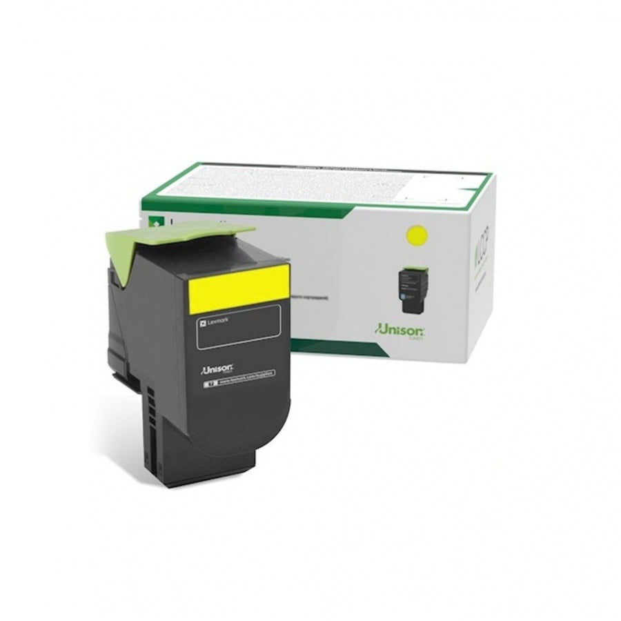 Tóner Láser Lexmark 78C40Y0 Amarillo - 1400 Páginas, Rendimiento Estándar Imagen principal del producto